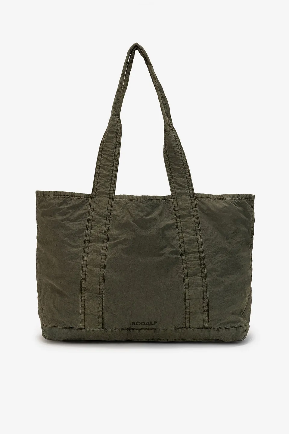 ecoalf-bolso-tote-rio-khaki-72-poliamida-reciclada-y-28-algod-n-org-nico-plegabl image 1