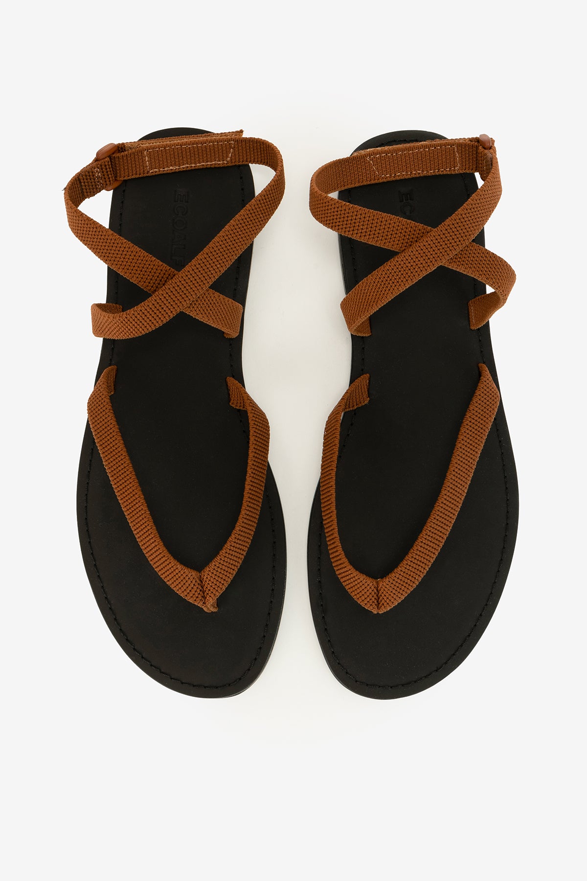 sandalias-ecoalf-praga-marr-n-para-mujer-85-poli-ster-reciclado-del-mar-veganas image 2