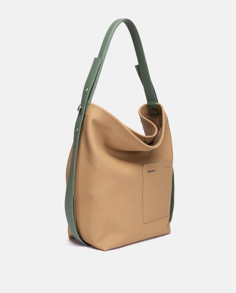 abbacino-bolso-de-hombro-en-piel-camel-estructurado image 2