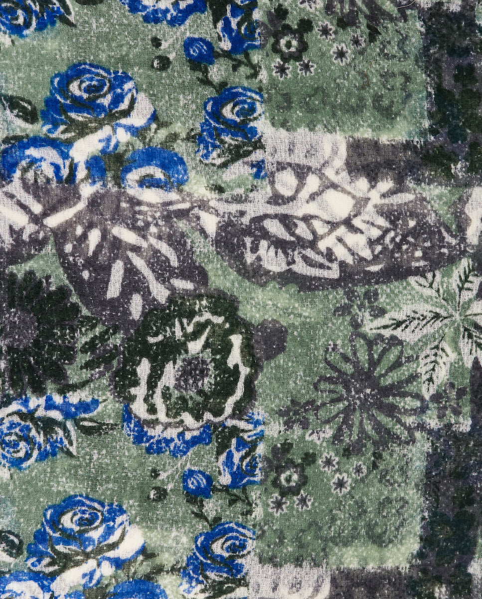 abbacino-pa-uelo-de-lana-con-estampado-abstracto-verde image 4