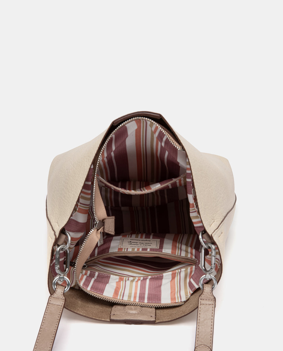 bolso-de-hombro-beige-abbacino-con-asa-de-cuerda-trenzada image 7