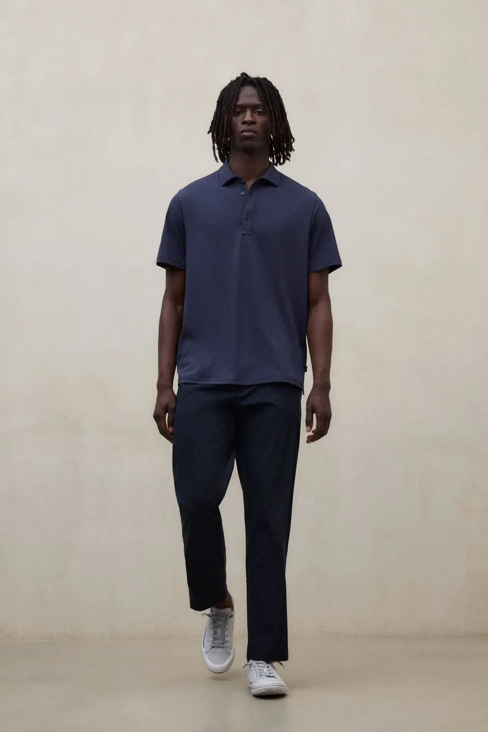 pantalones-phil-de-ecoalf-para-hombre-azul-marino-fit-relajado-en-poli-ster-reci image 1