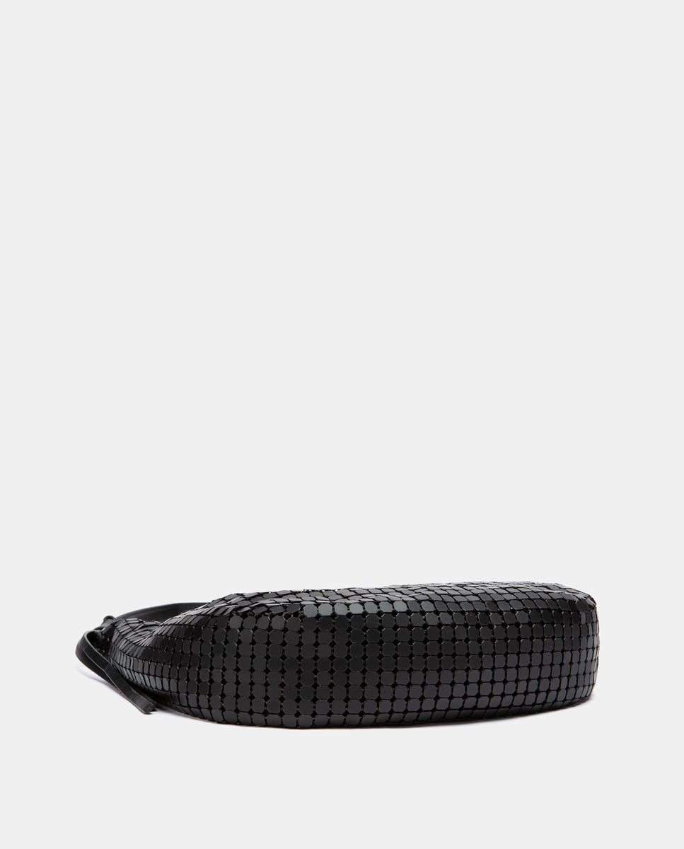 abbacino-bolso-de-hombro-negro-de-malla-met-lica-para-fiesta image 4