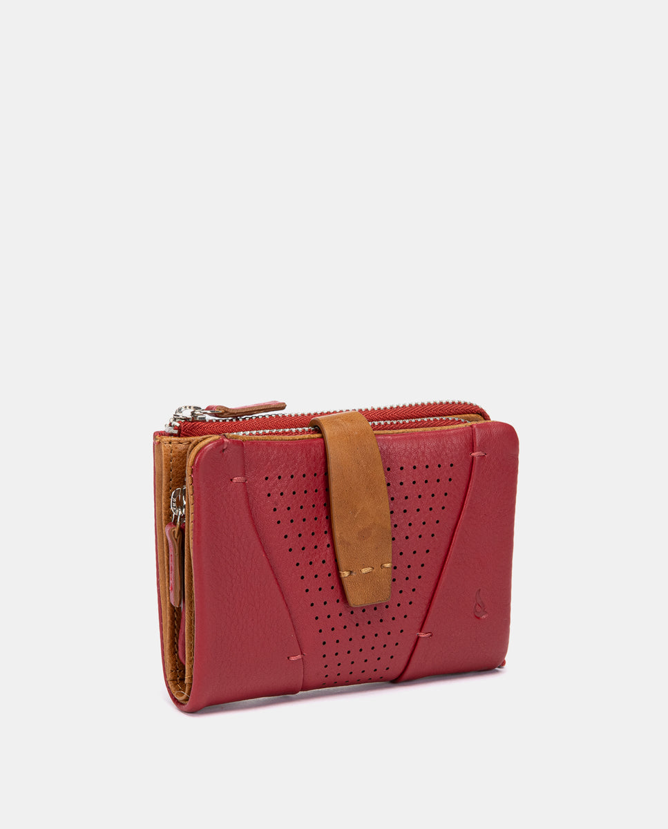 abbacino-cartera-peque-a-piel-troquelada-roja image 4