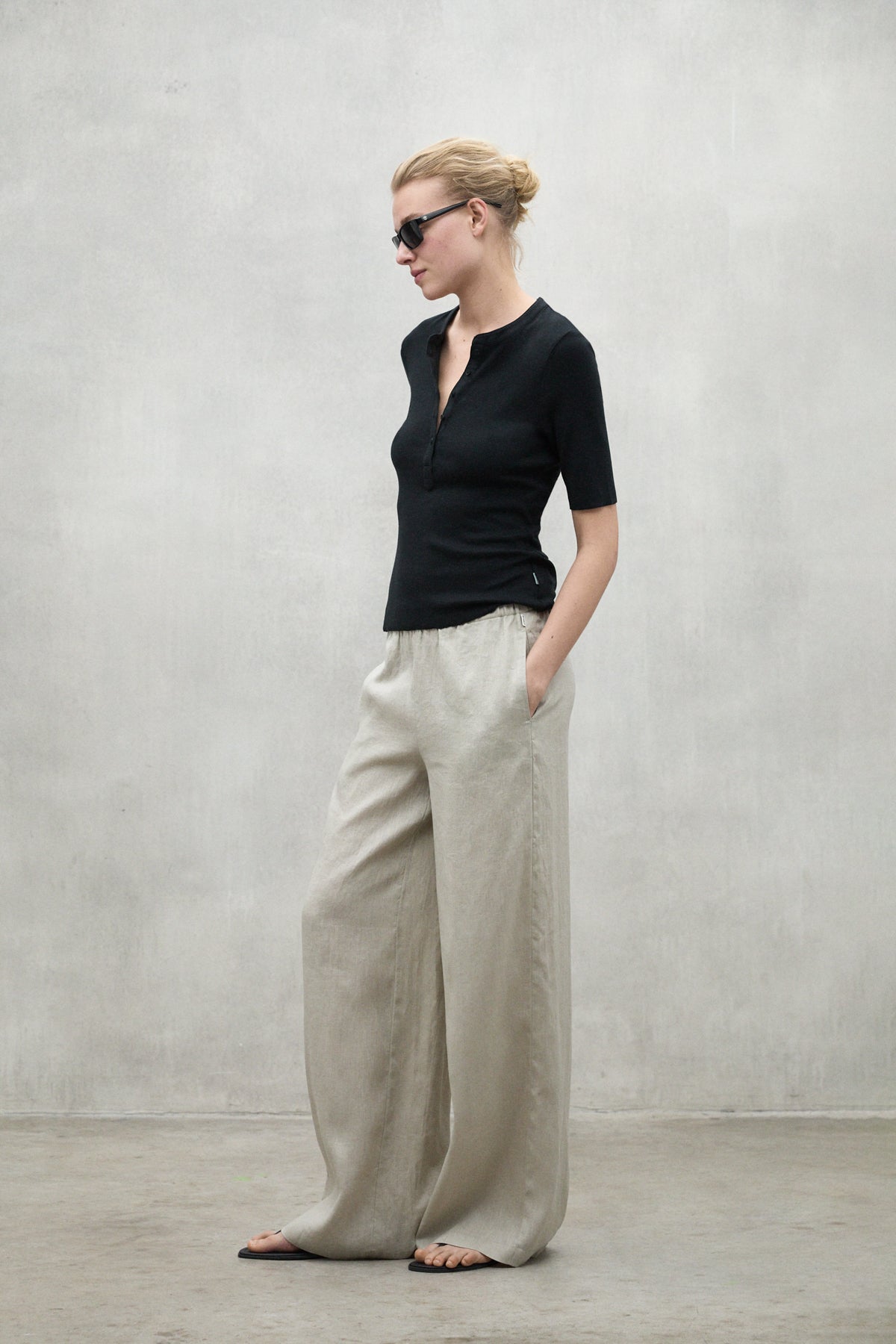 ecoalf-pantal-n-mossi-beige-de-lino-y-lino-reciclado image 3