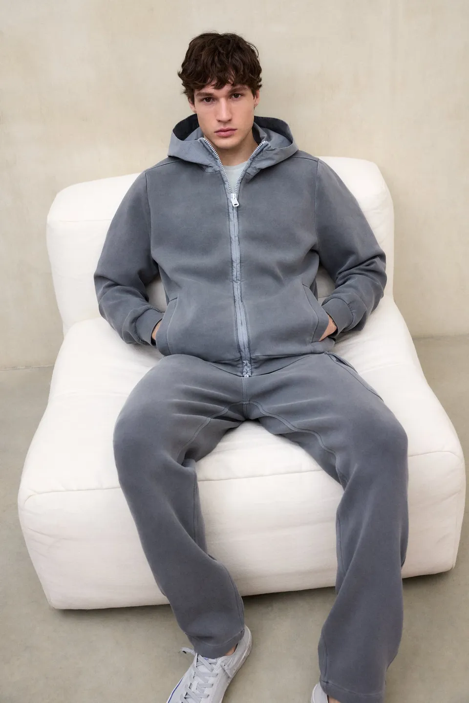 sudadera-ecoalf-dylan-de-neopreno-gris-oscuro-para-hombre image 1