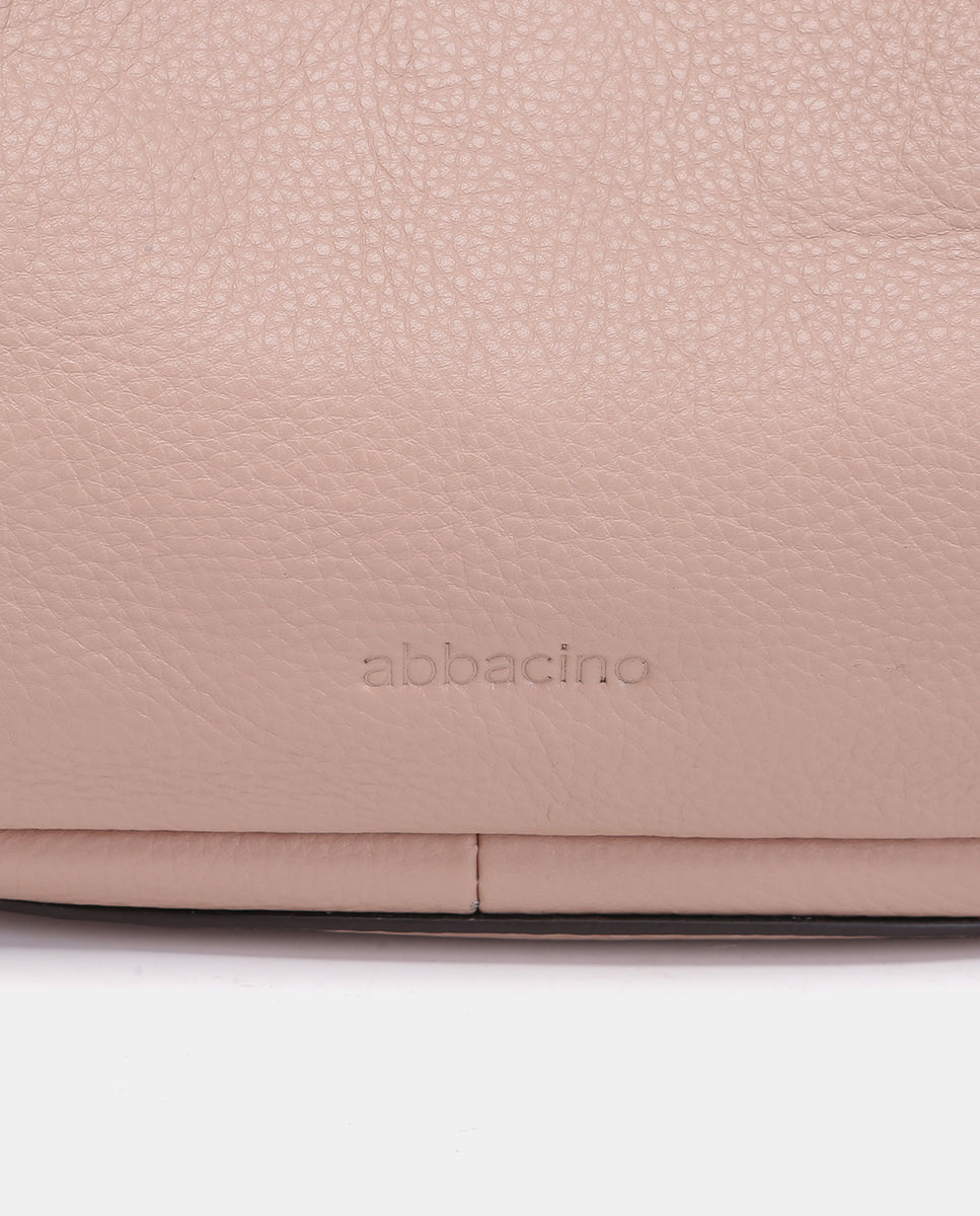 abbacino-bolso-de-mano-peque-o-en-piel-premium-rosa image 6