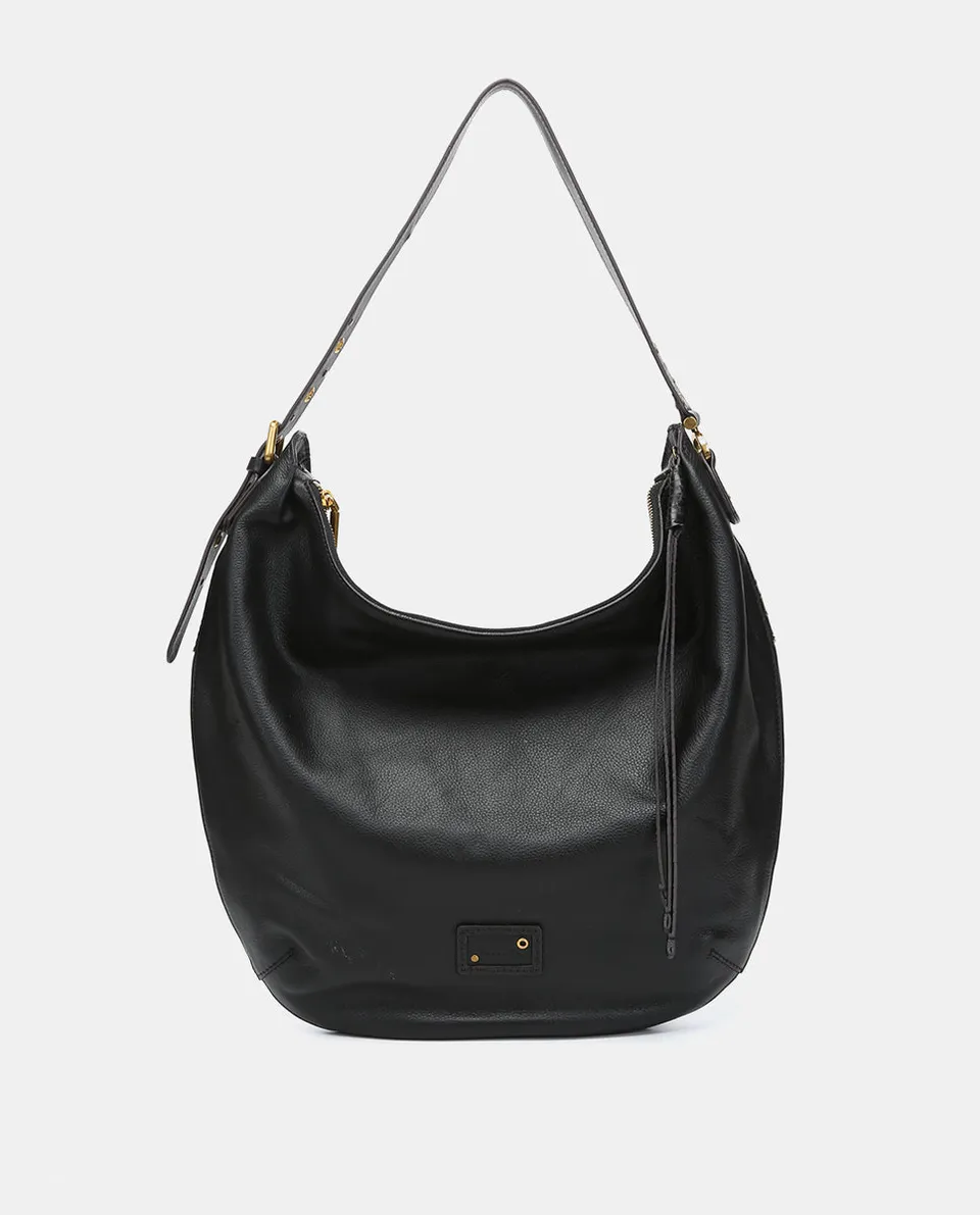 abbacino-bolso-de-hombro-de-piel-negra-dise-o-atemporal-con-detalles-de-coco-gra image 1