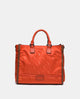abbacino-shopper-naranja-reciclado-jacquard image 2