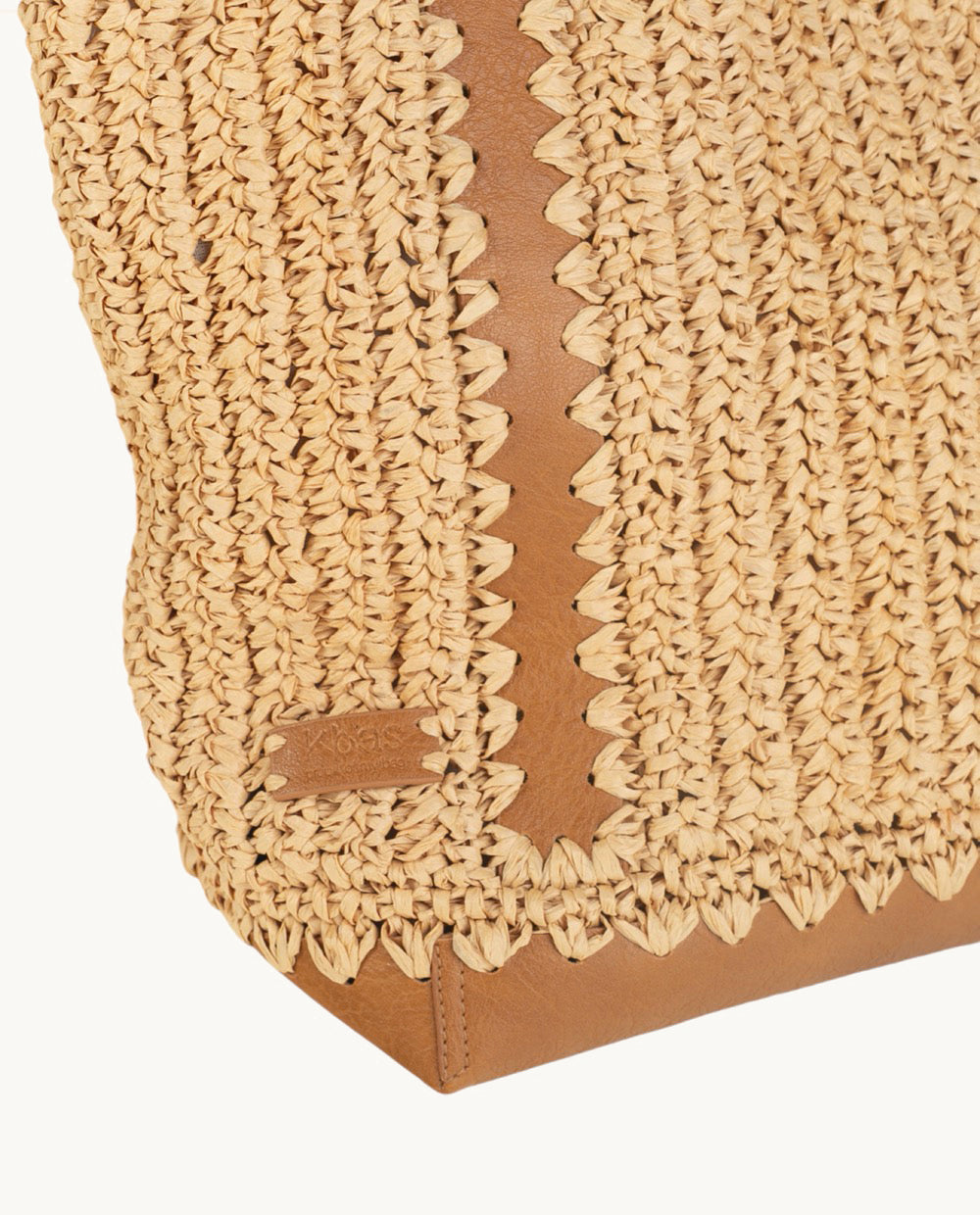 tote-de-fibra-natural-kbas-con-cremallera-color-natural image 3