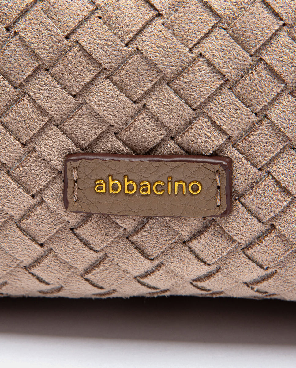 abbacino-bandolera-trenzada-beige-en-antelina image 7