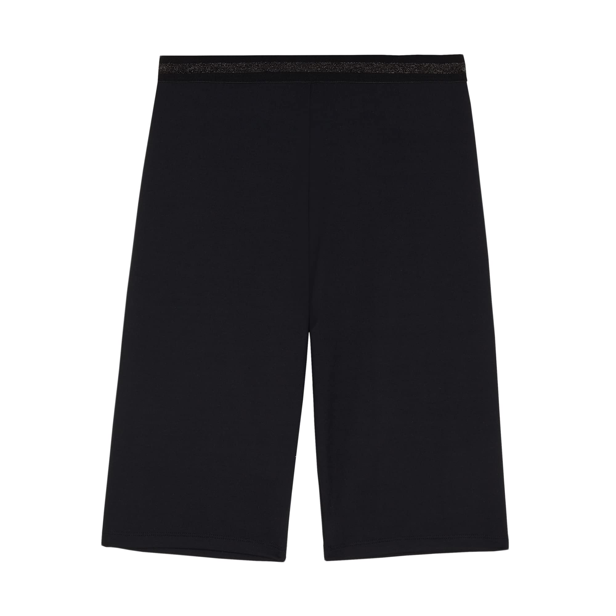 parfois-pantalones-cortos-detalle-brillantes-mujer-negro image 1