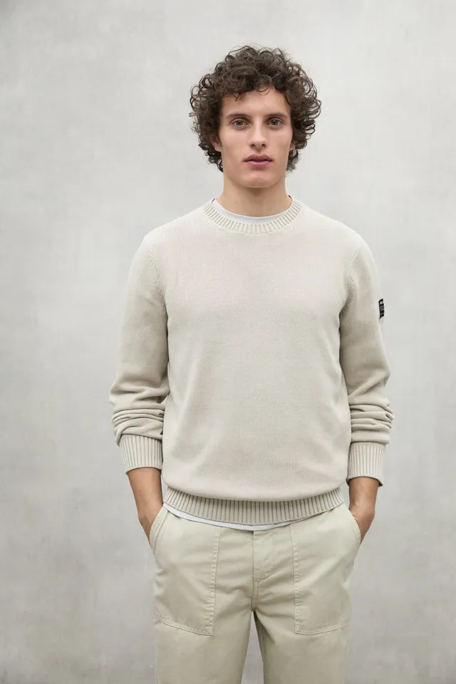 ecoalf-jersey-tail-beige-de-algod-n-org-nico-y-lino image 1