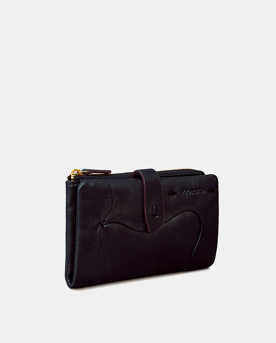 cartera-mediana-abbacino-de-mujer-en-piel-negra image 4