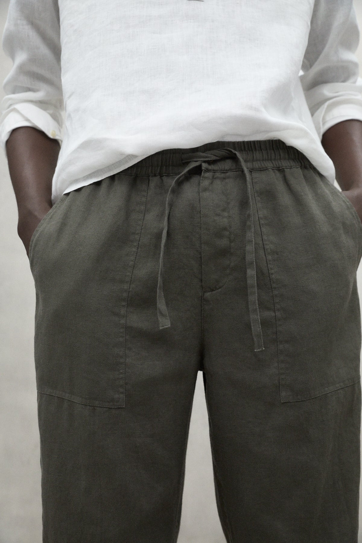pantal-n-ethic-lino-khaki-ecoalf-80-lino-hombre-fit-regular image 4