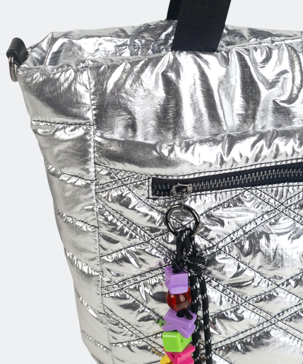 kbas-bolso-shopping-noja-de-nylon-con-cremallera-45x15x30-cm image 3