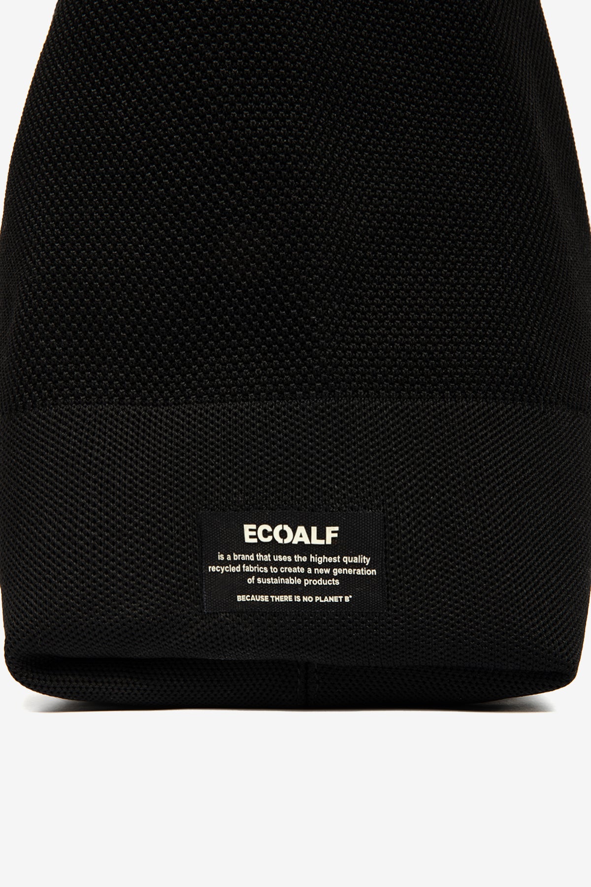 ecoalf-bolso-de-hombro-grande-tika-negro-bolso-estructurado-de-punto-en-poli-ste image 7