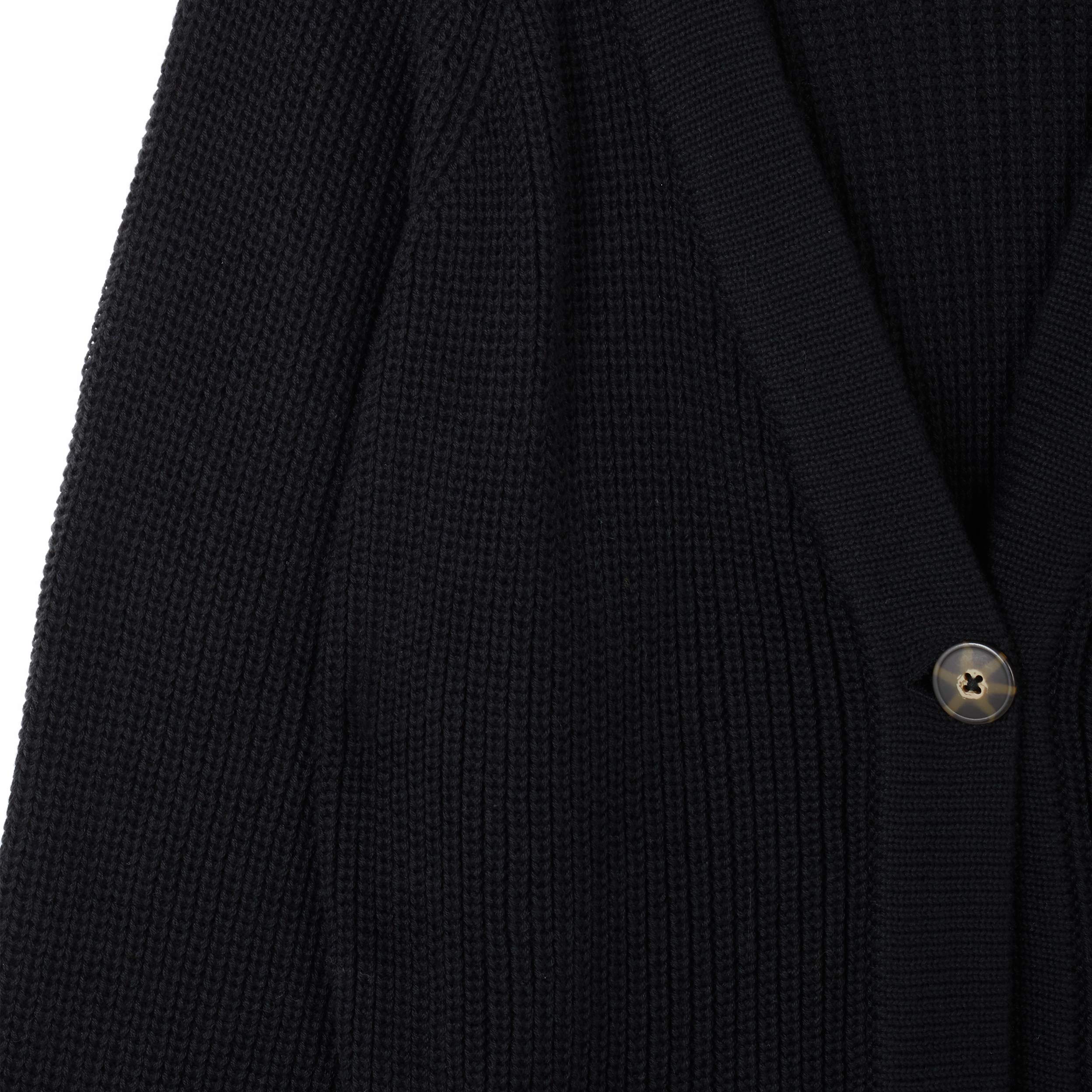 parfois-chaqueta-de-punto-cierre-de-bot-n-negro-mujer image 2