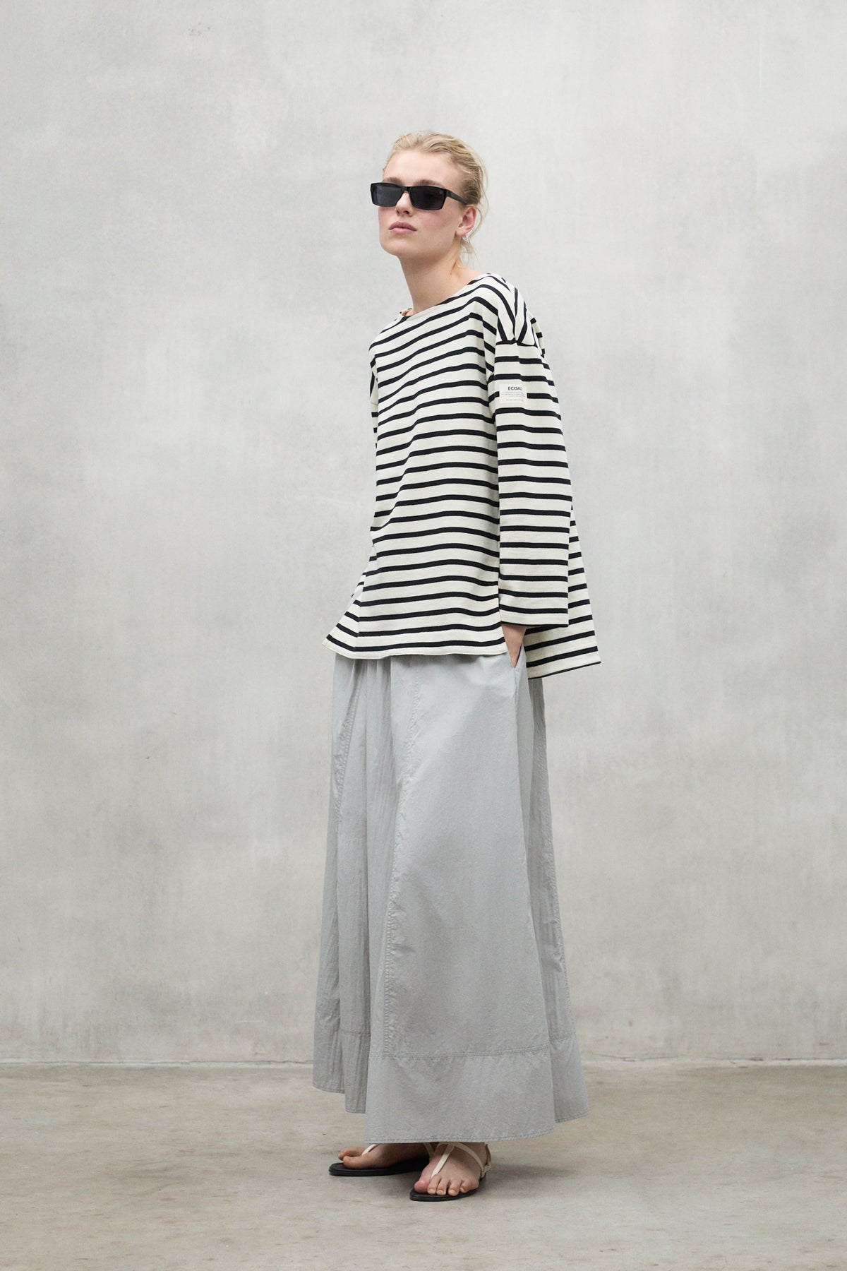 sudadera-ecoalf-sailor-de-algod-n-reciclado-fit-holgado-color-blanca-para-mujer image 1