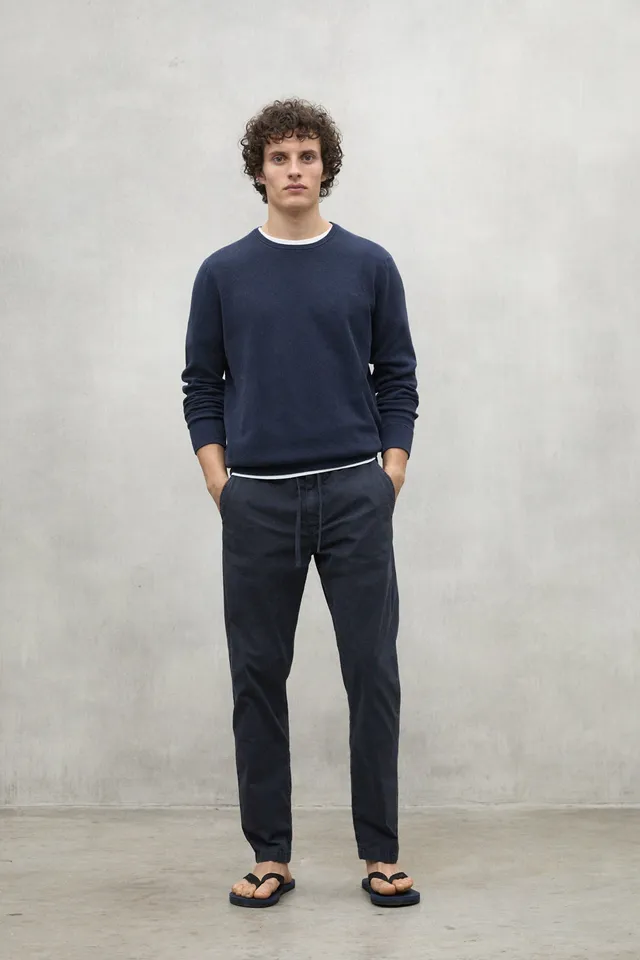ecoalf-pantal-n-ethic-azul-marino-para-hombre-algod-n-eucotton-y-elastano-cintur image 1