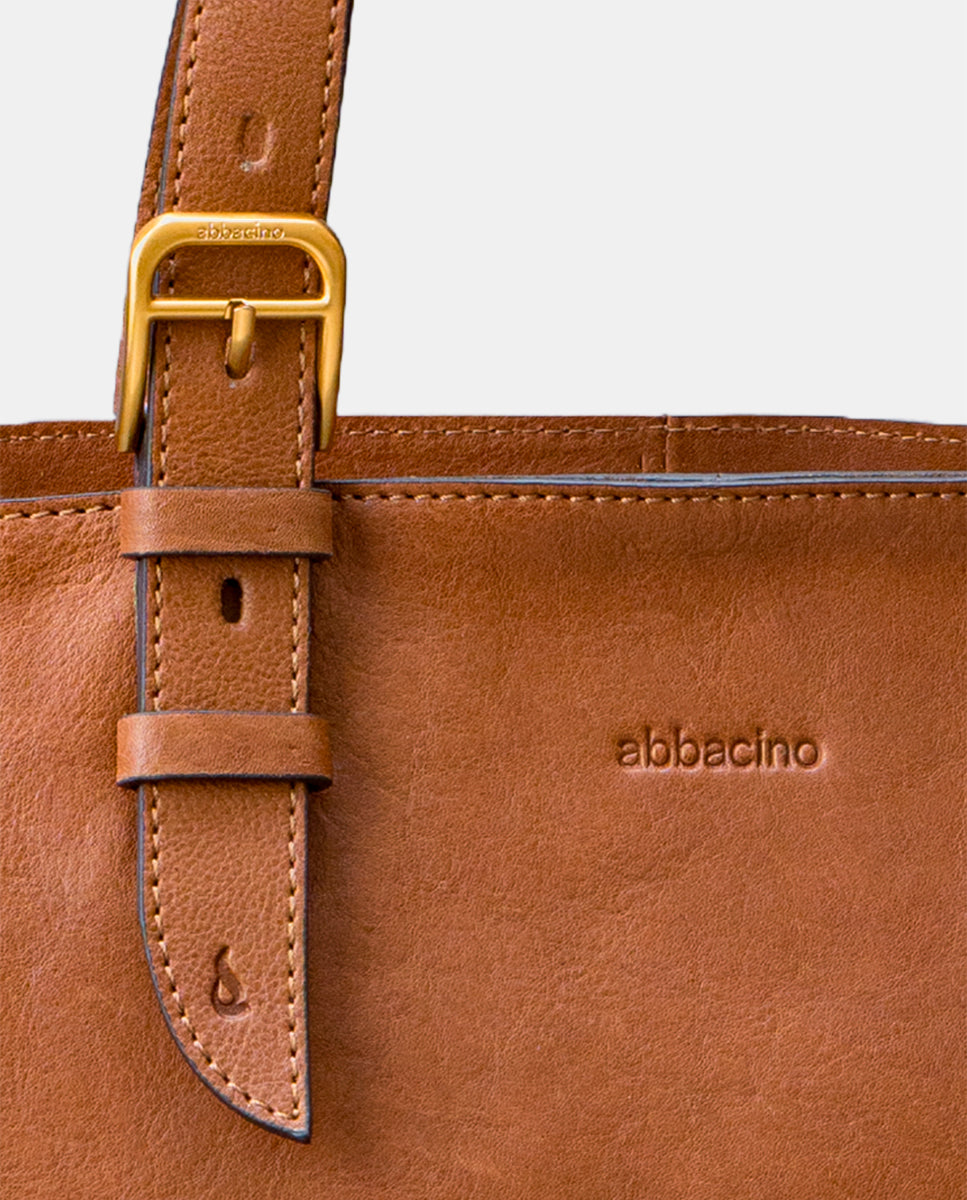 abbacino-bolso-shopper-piel-cognac-premium image 6