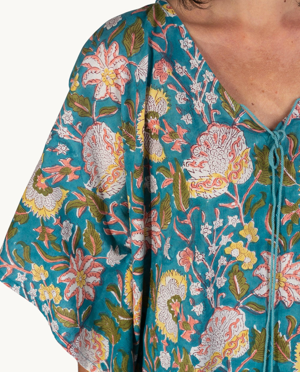 kurta-kbas-de-algod-n-talla-nica-color-turquesa image 3