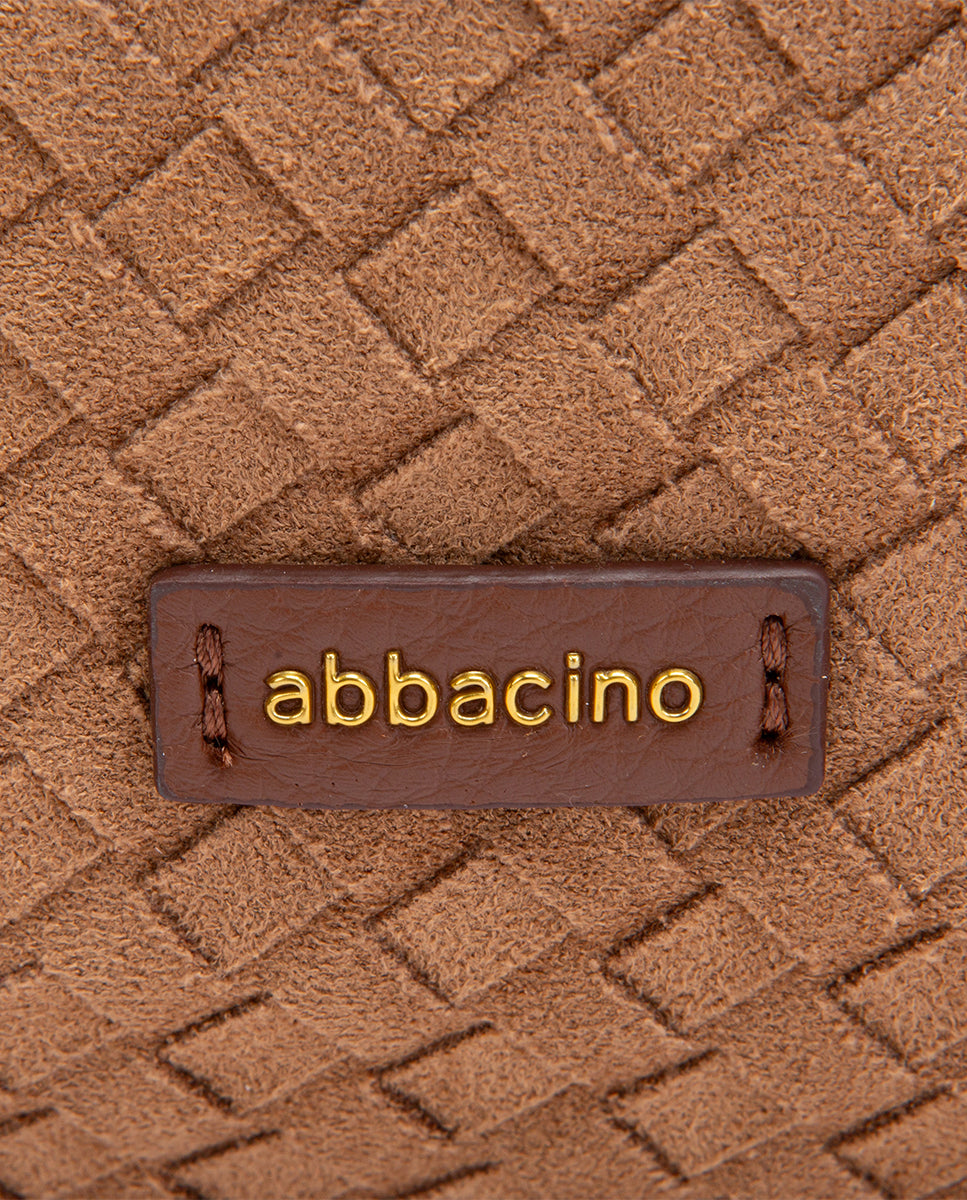 abbacino-bolso-multifuncional-trenzado-cognac-hombro-y-mochila image 7