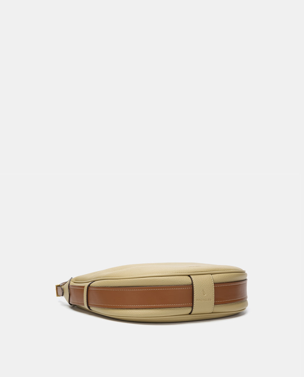 abbacino-bolso-hombro-hobo-amarillo-material-reciclado image 6