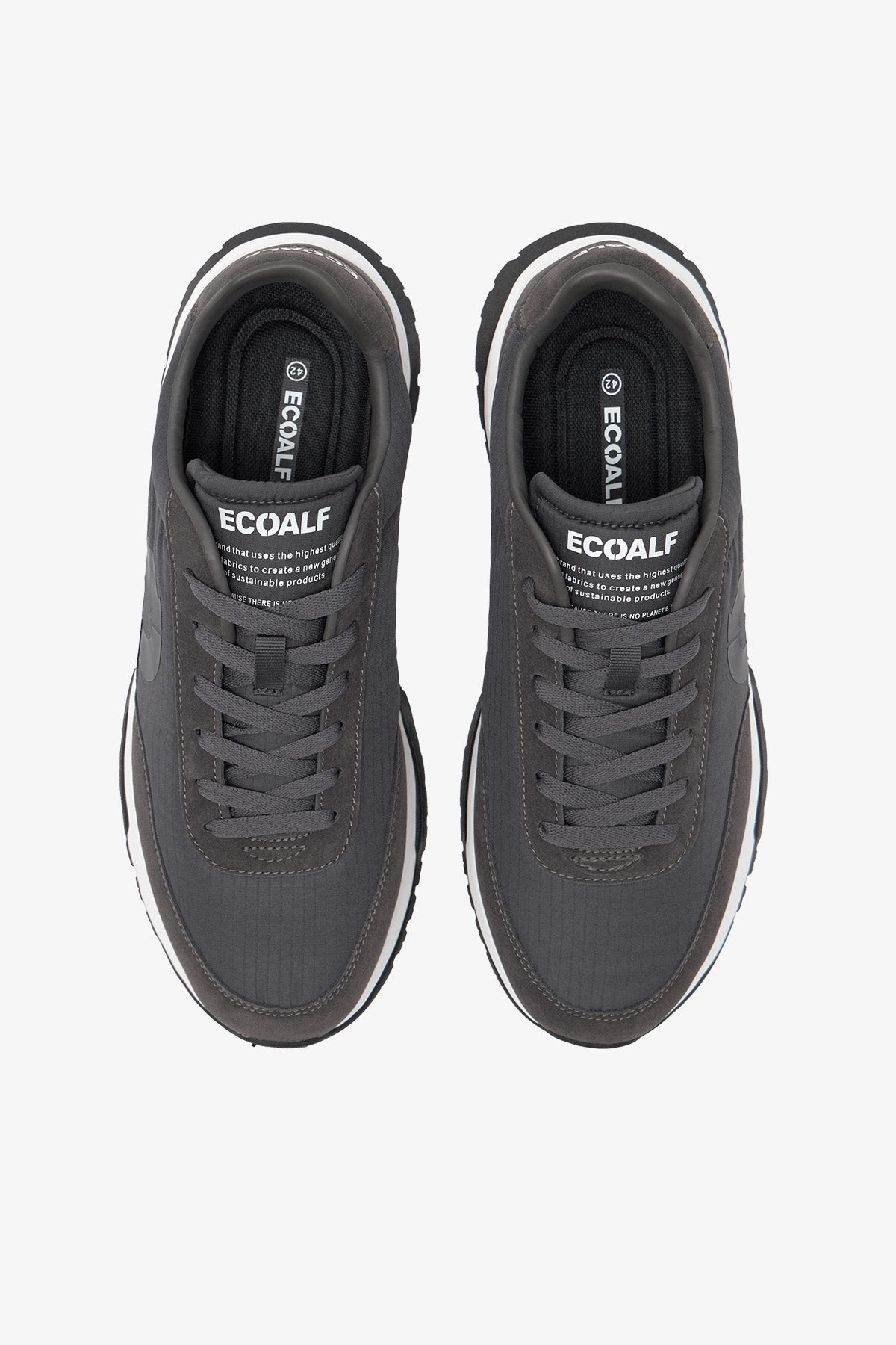 ecoalf-zapatilla-ventura-gris-oscuro-hombre-poli-ster-reciclado image 3