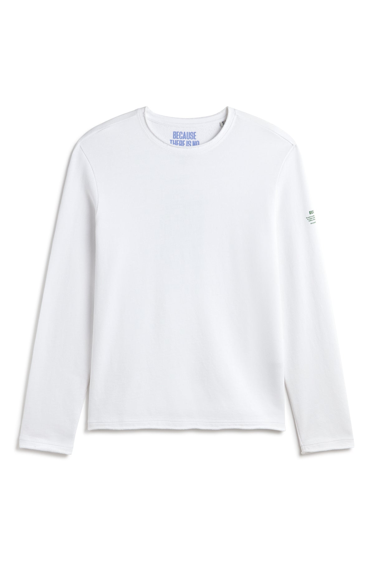 camiseta-de-manga-larga-act-blanca-de-hombre-ecoalf-100-algod-n-reciclado image 5