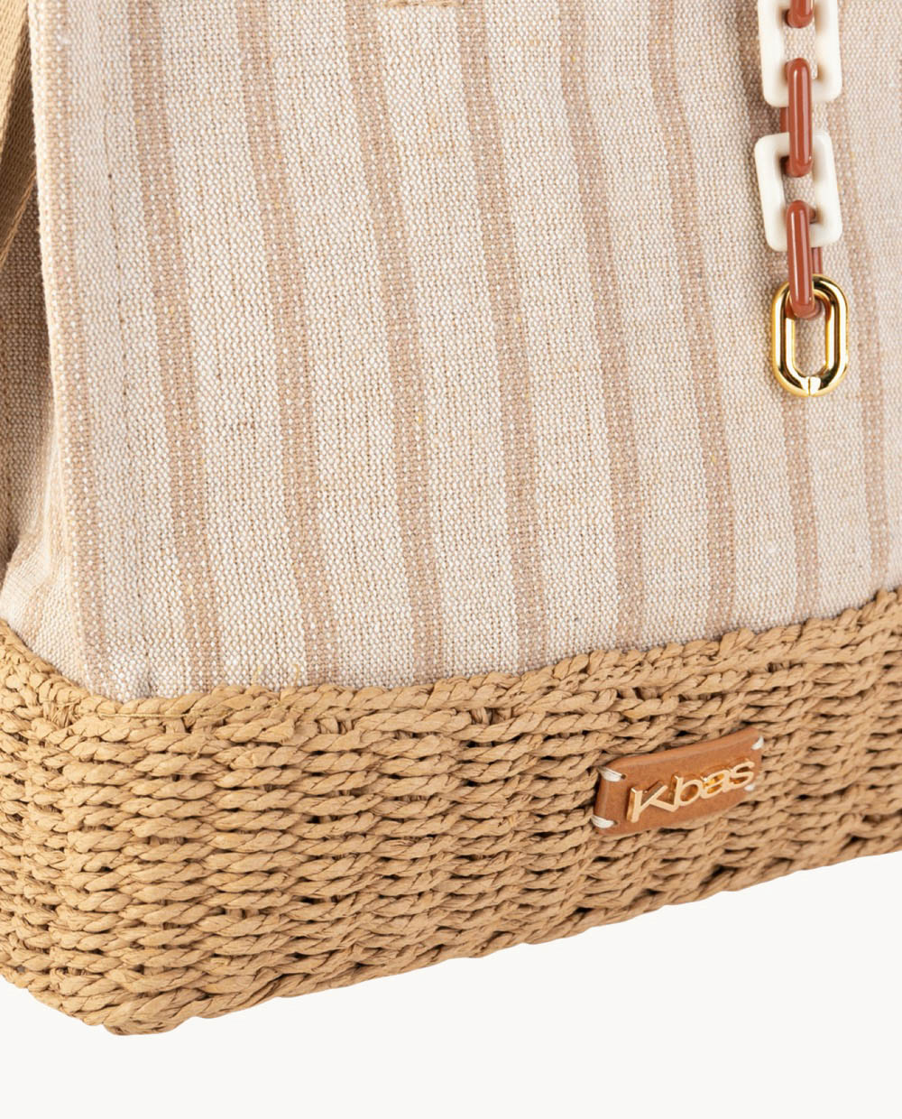 bolso-tote-de-canvas-y-fibra-natural-kbas-con-cremallera-color-tostado-rebajas-s image 3
