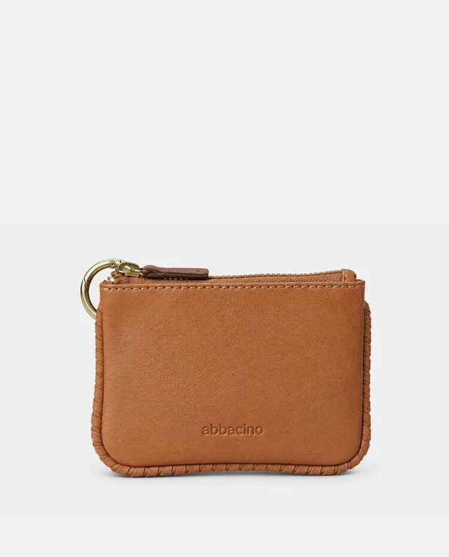 abbacino-monedero-mujer-piel-cognac-con-cremallera image 1