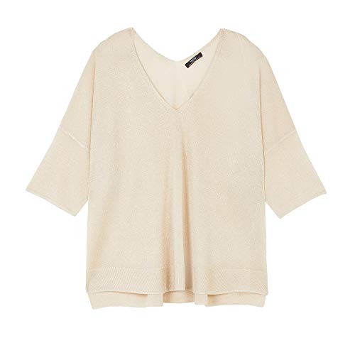 parfois-jersey-cuello-pico-oversize-mujer image 3