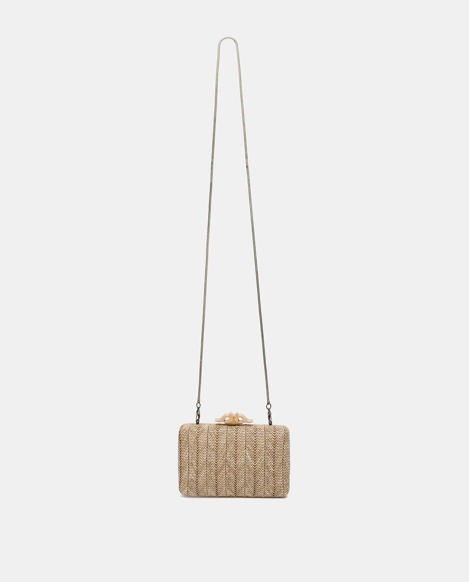 clutch-de-fiesta-abbacino-en-camel-con-trenzado-en-espiga-y-cierre-3d image 5