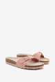 abbacino-sandalia-plana-hebilla-rosa-piel-bio-made-in-spain image 3