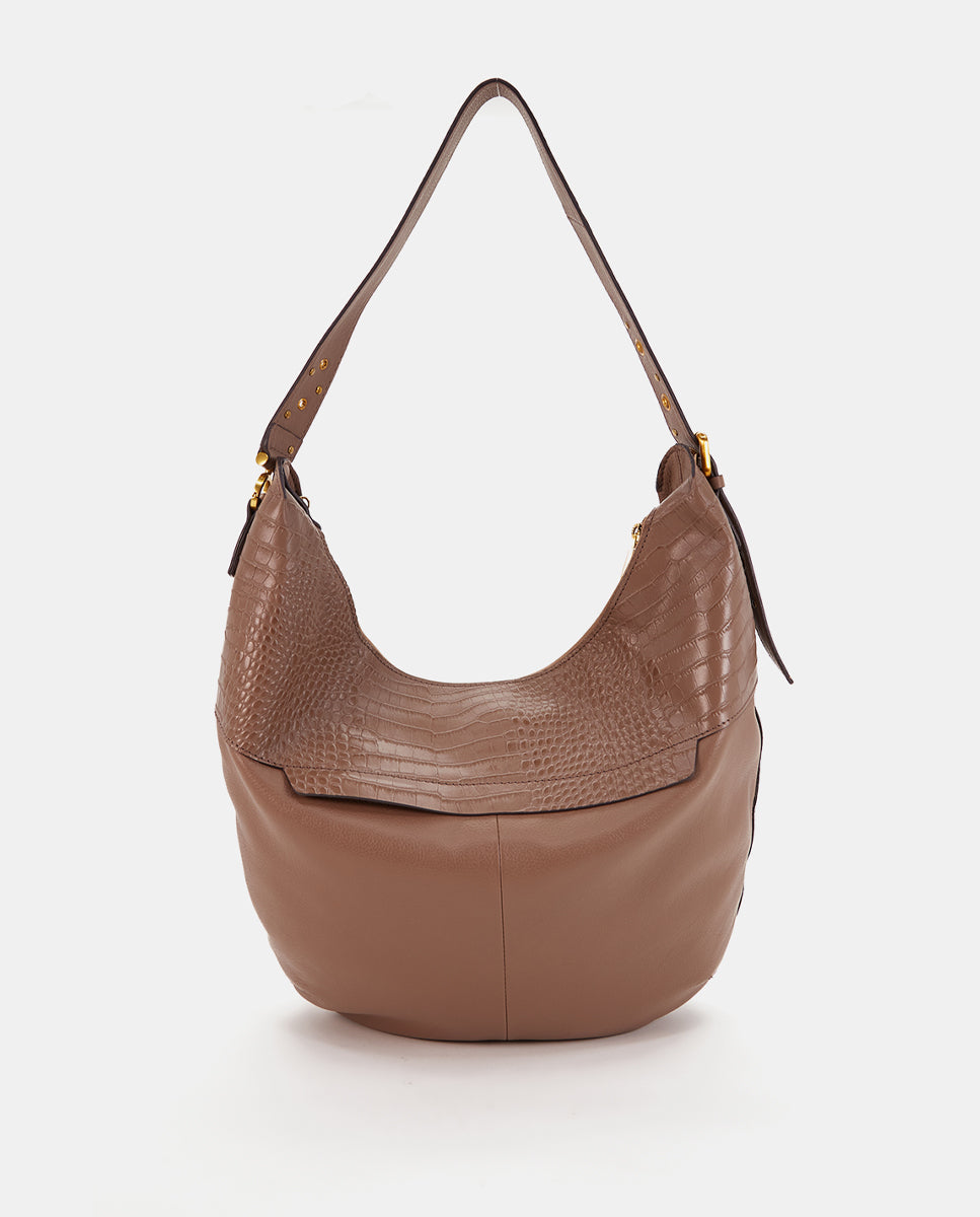abbacino-bolso-de-hombro-en-piel-taupe-coco-grabado image 2