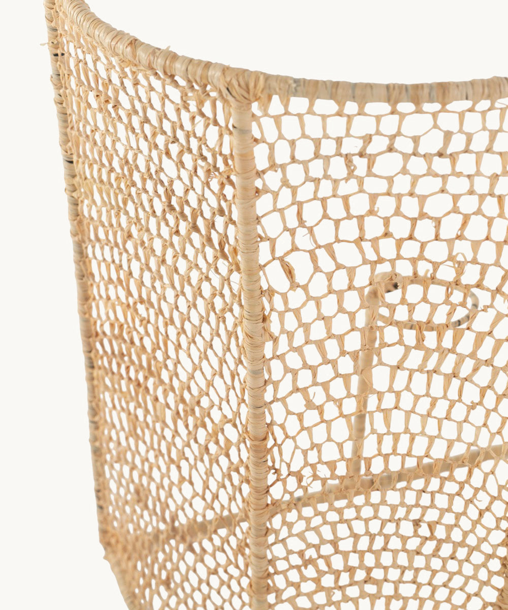 aplique-de-pared-de-rafia-natural-kbas-25x30-cm-luz-c-lida-y-estilo-r-stico image 2