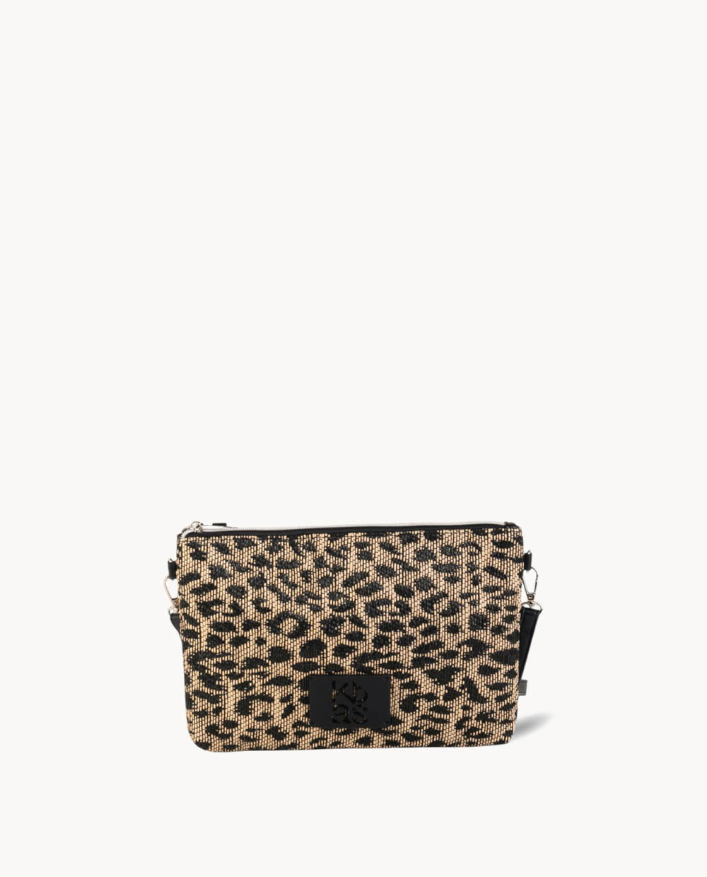 kbas-cartera-pp-animal-print-leopardo-con-cremallera-30x3x21-cm image 1