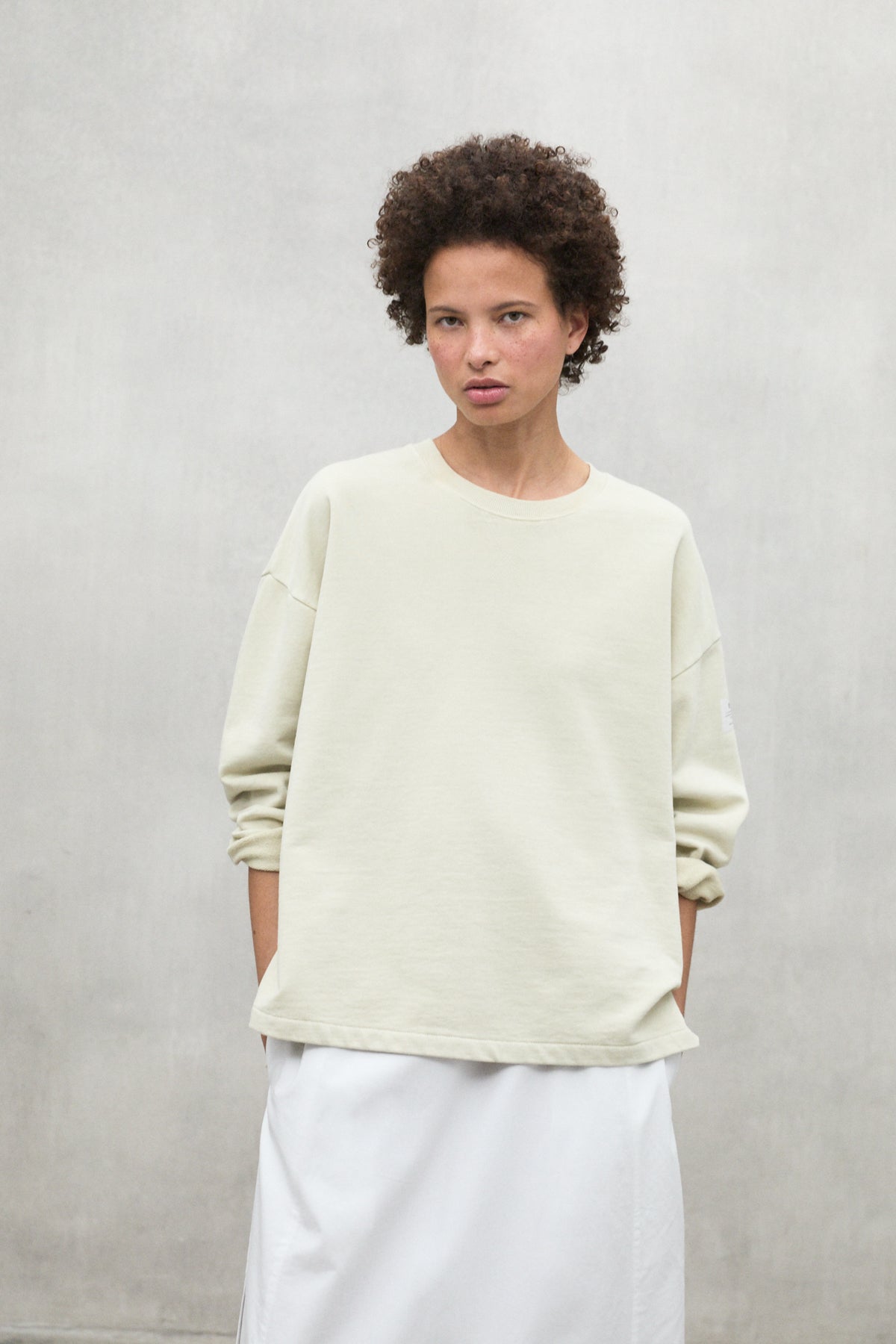 ecoalf-sudadera-sustain-amarillo-sudadera-oversize-de-algod-n-reciclado-con-mens image 3