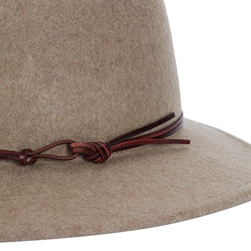 parfois-sombrero-fedora-de-lana-gris-con-cinta-mujer image 5