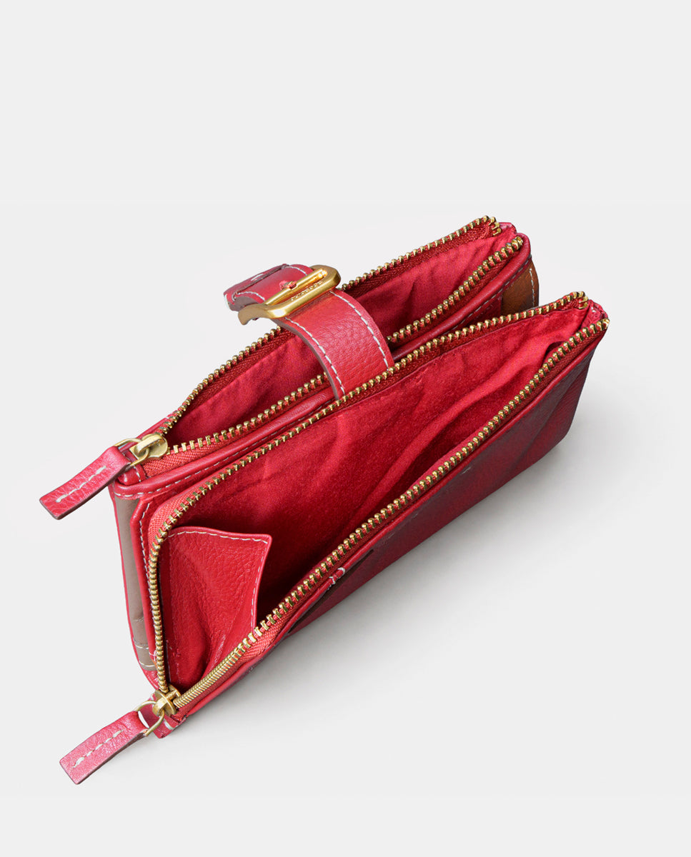 abbacino-cartera-mediana-mujer-piel-roja image 8