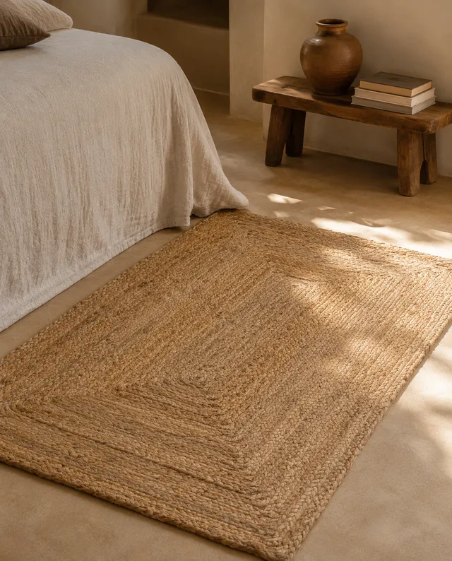 alfombra-rectangular-de-yute-natural-kbas-120-x-180-cm-estilo-bohemio image 1