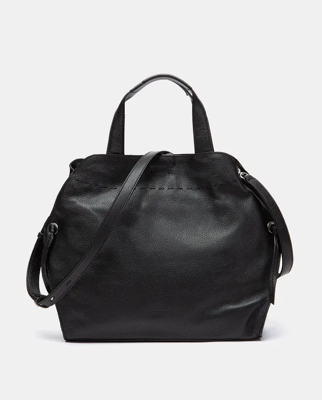 abbacino-bolso-de-mano-en-piel-negra-oficina image 1