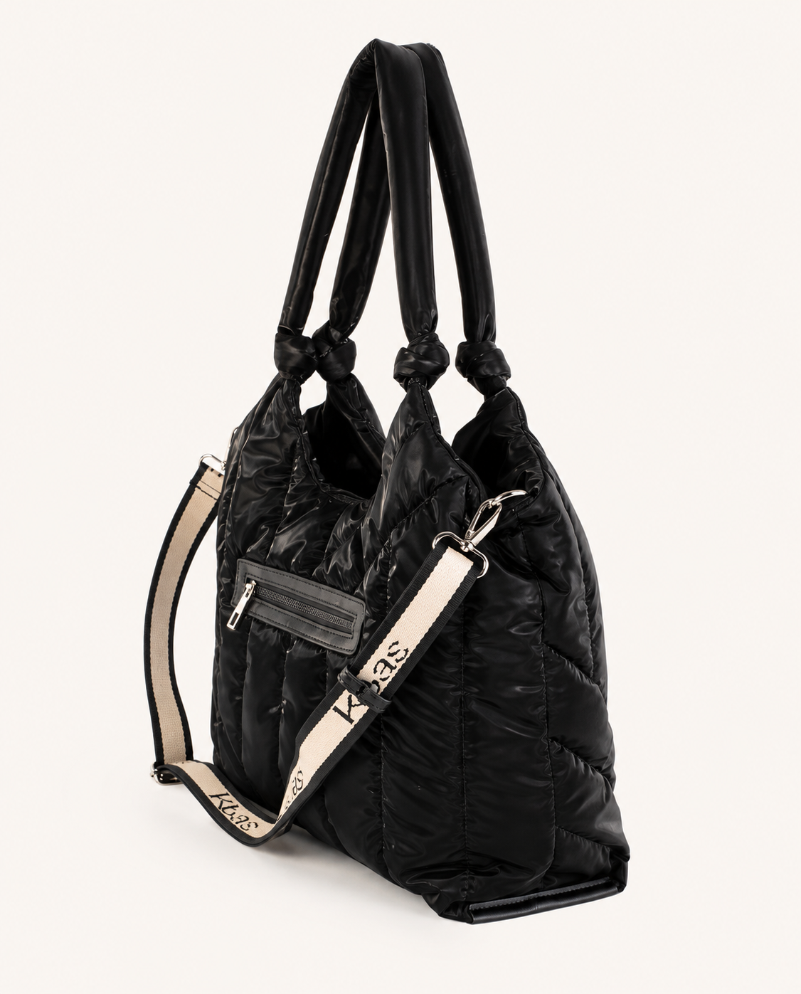 kbas-tote-de-nylon-negro-39x16x32-cm-gran-capacidad-50-dto image 2