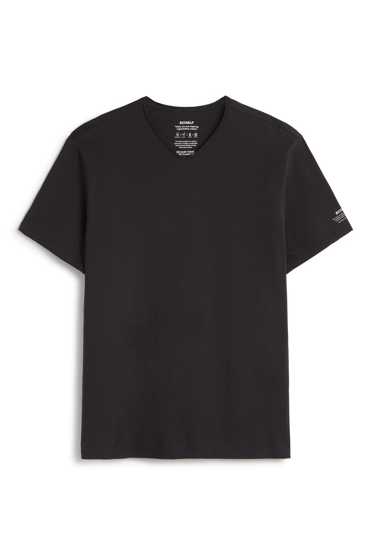 ecoalf-kars-camiseta-negra-hombre image 5