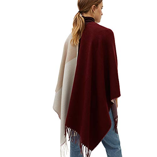 parfois-poncho-con-estampado-mujer image 7