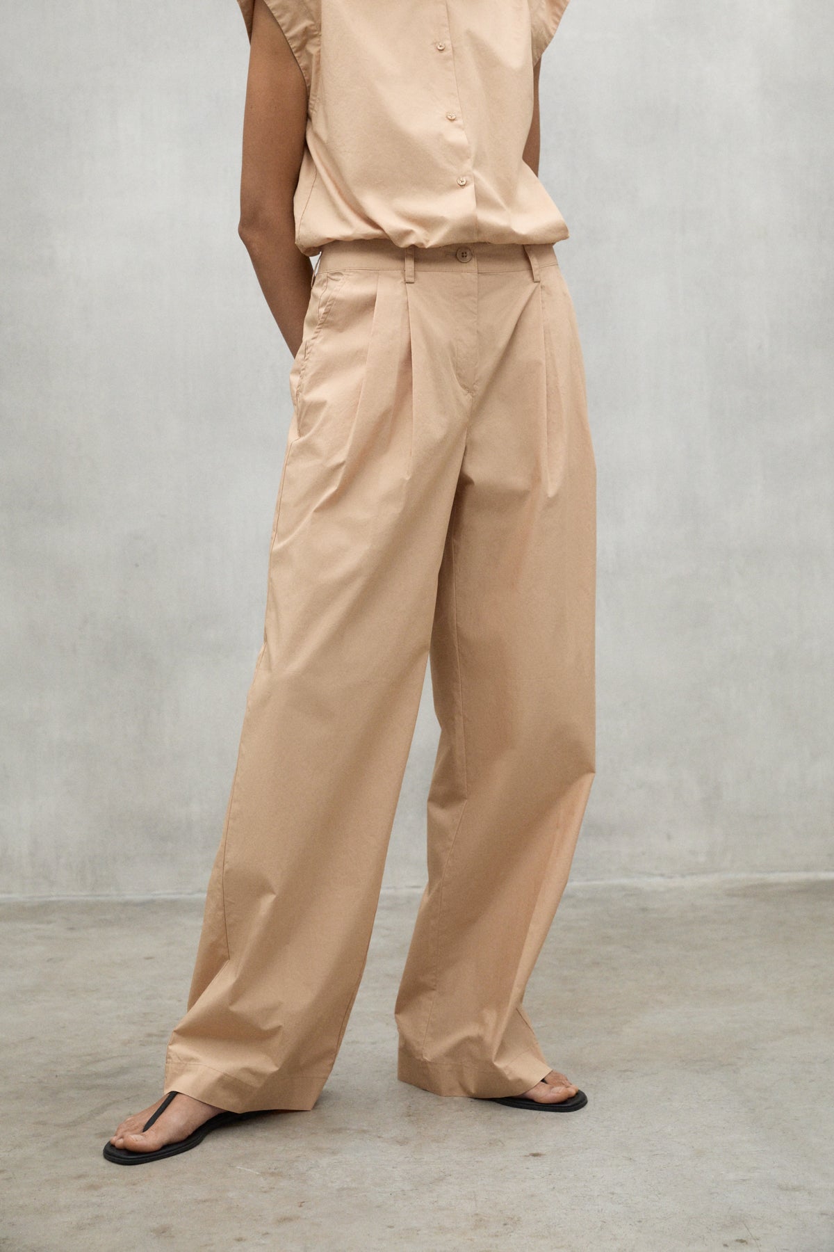 pantal-n-oniar-naranja-ecoalf-para-mujer image 3