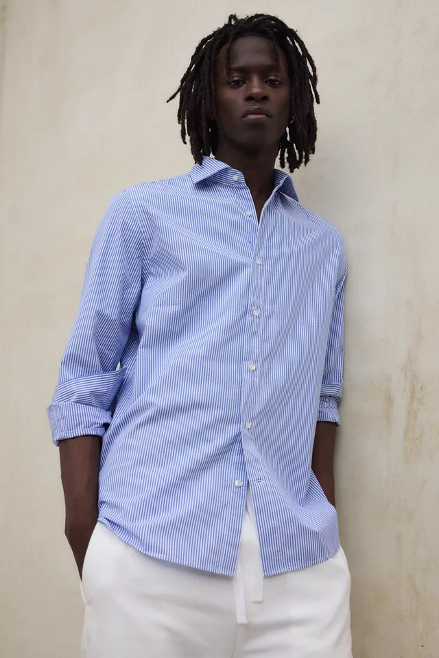 ecoalf-camisa-alfredo-azul-hombre-algod-n-org-nico image 1