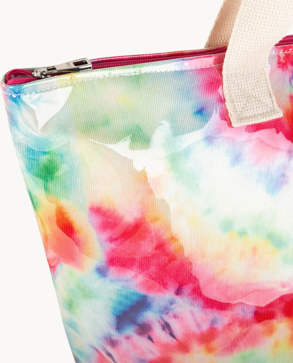 kbas-bolso-de-playa-de-lona-plastificada-con-cremallera-tie-dye image 5