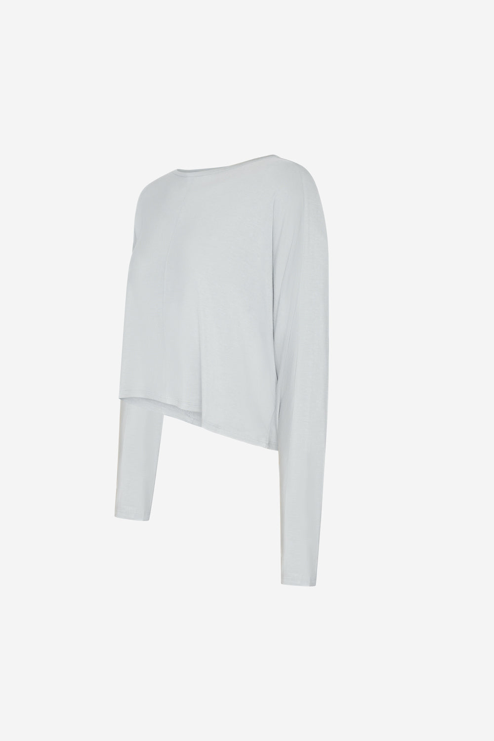camiseta-noli-ecoalf-modal-y-elastano-gris-manga-larga-mujer image 5